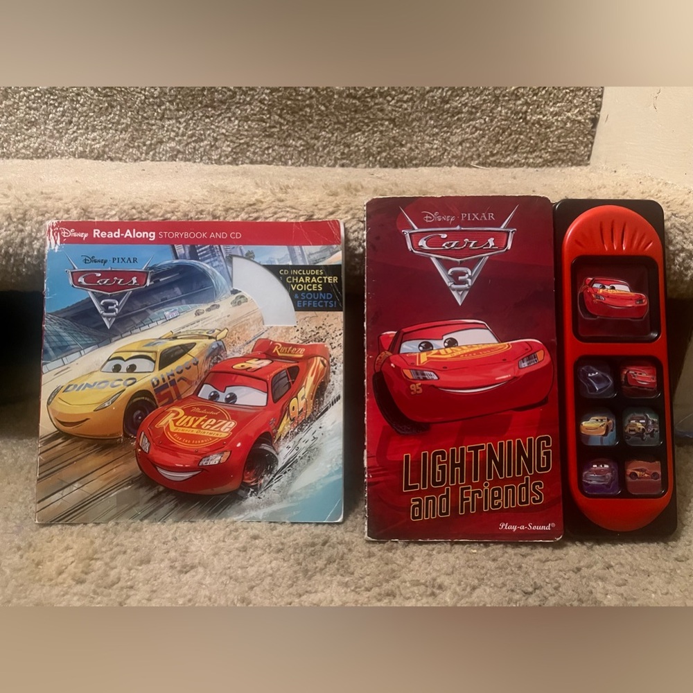 Lightening McQueen Two Book Pack.